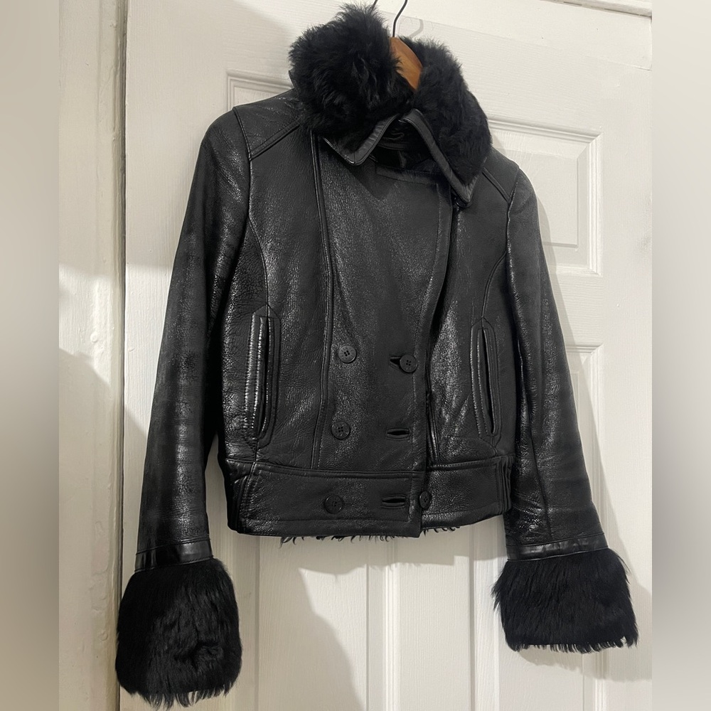 Patrizia Pepe Italian shearling